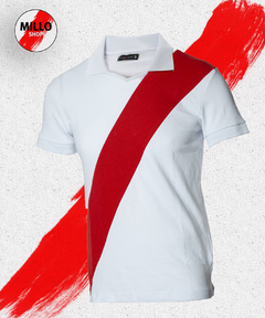 Remera Pique Con Cuello RP241515 Blanco