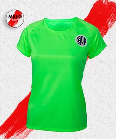 Remera Deportiva CARP Dama Verde RP221445 - comprar online