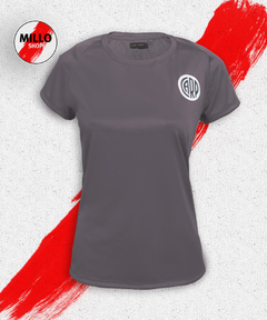 Remera Deportiva CARP Dama Gris RP221445