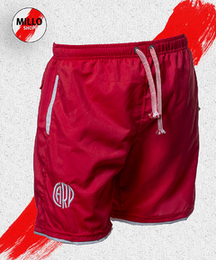 Short de baño rojo rp237193