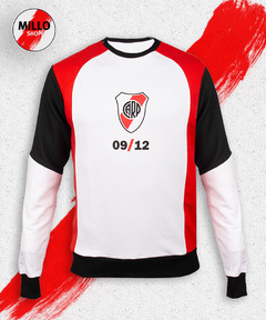 Buzo recorte lateral River Plate Blanco RP232264