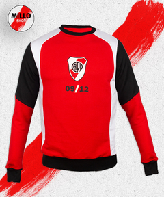 Buzo recorte lateral River Plate Rojo RP232264