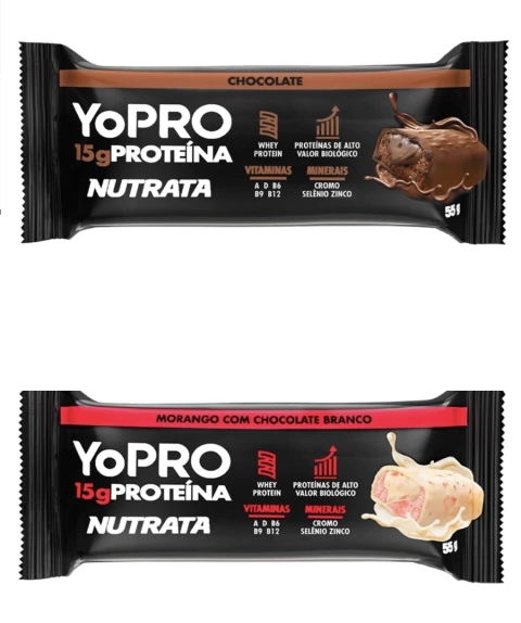 BARRA DE PROTEINA YOPRO - 55G - comprar online