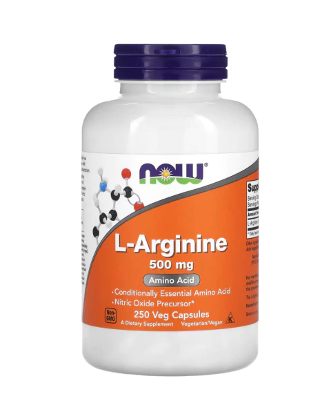 L-ARGININE 500 MG - 250 CAPSULAS