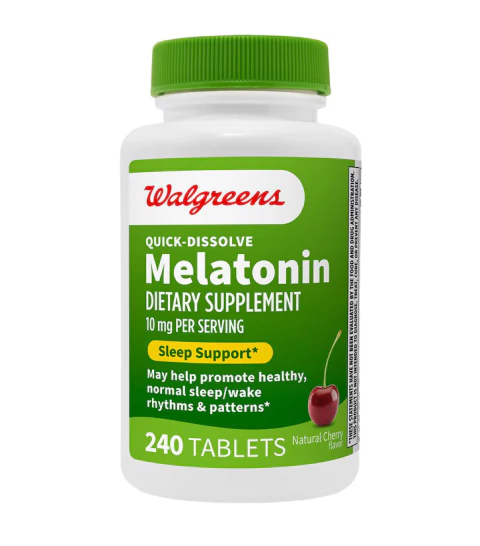 MELATONINA IMPORTADA 10MG 240 DOSES (8 MESES) - comprar online