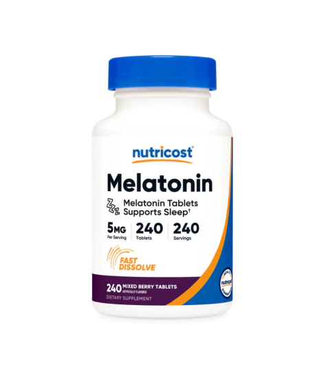 MELATONINA SUB-LINGUAL NUTRICOST 5MG - 240 DOSES - comprar online