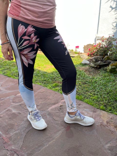 Leggins Gardenia (Azul/Negro) - buy online