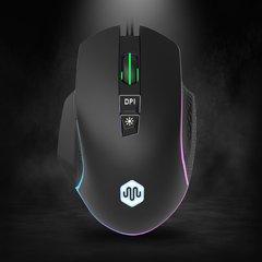 Mouse De Juego Gamer Melon Tifon M100 6400 Dpi Rgb