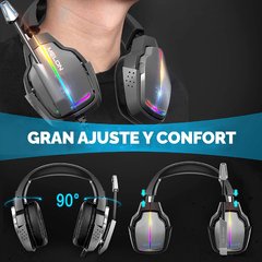 Auricular Gamer Melon Rgb Con Microfono M9000