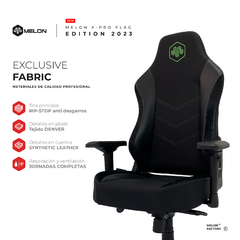 Silla Sillon Butaca Gamer Xpro Melon Gaming Reclinable Cold Cured Foam - Melon Argentina