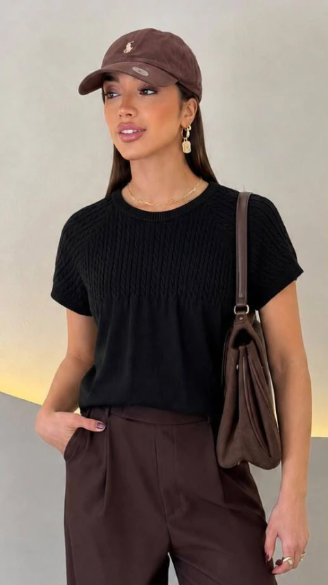 Remera Tejida Lili en internet