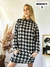 Maxi Buzo de Frisa Estampado en internet