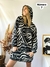 Maxi Buzo de Frisa Estampado