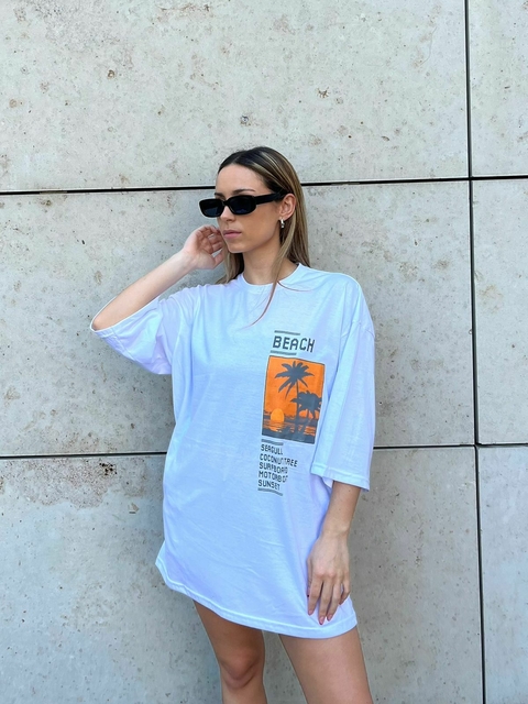 Remera Oversize Beach Unisex - comprar online