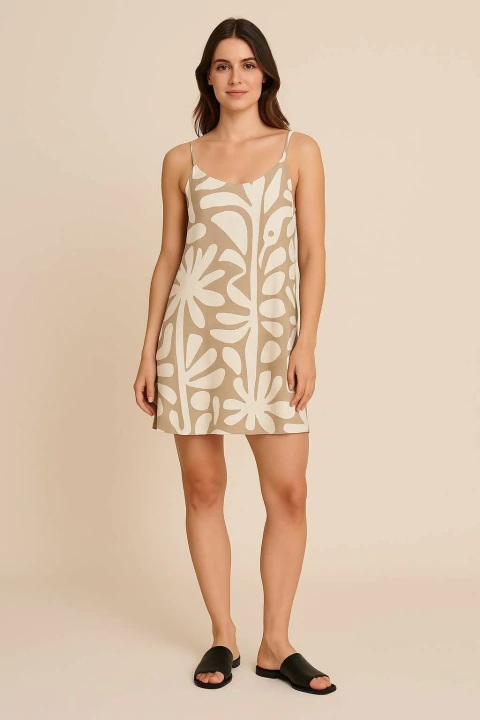 Vestido Penelope de lino - comprar online