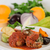 Albóndigas de ternera con calabaza y cebollas moradas - comprar online