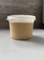 Mousse proteico de dulce de leche y chips de chocolate 350 kcal