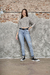 Jean Chupín celeste con rotura en la rodilla CENITHO - comprar online