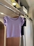 Remera corta morley manga princesa - comprar online