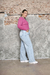 Imagen de Jean Wide leg celeste con rotura Cenitho