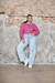 Jean Wide leg celeste con rotura Cenitho - comprar online