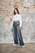 Jean Wide leg rigido vintage Cenitho - comprar online