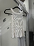 Musculosa cuello americano lentejuelas corta - comprar online