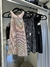Musculosa cuello americano lentejuelas larga