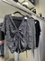 Remera lurex con frunce