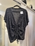 Remera lurex con frunce - comprar online