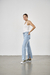 Jean Wide leg celeste con tajo y rotura Cenitho - comprar online