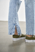Jean Wide leg celeste con tajo y rotura Cenitho - tienda online