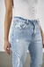 Imagen de Jean Wide leg celeste con tajo y rotura Cenitho