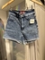 Short Celeste Nevado con dobles económico en internet