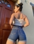 Short Azul clasico economico