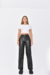 Pantalon Wide leg engomado