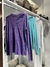 Remera Lanilla con Abertura - tienda online