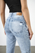 Jean Mom Foil elastizado cenitho - Liberata y Ceferina