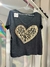 Remera corazón lentejuelas en internet