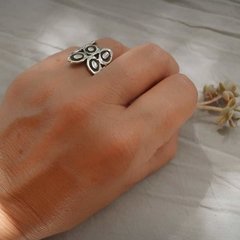 Anillo Nerea - Hojarasca