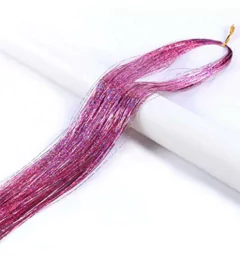 Imagen de Extensiones de glitter para pelo trend de los 90