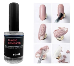 Removedor magico de esmalte semi permante gel uv 15ml