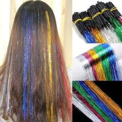 Extensiones de glitter para pelo trend de los 90 - comprar online