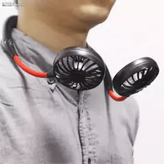 Ventilador portatil usb recargable cuello - comprar online
