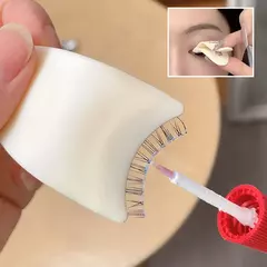 Pinza aplicador de pestañas postizas