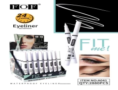 Delineador en fibra blanco 24hs duracion waterproof