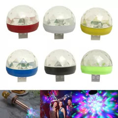 MINI LUZ AUDIORÍTMICA LED USB PARA EL AUTO, CELULA