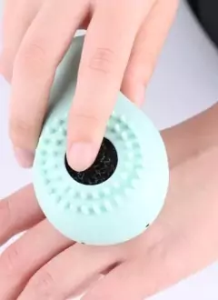 Delfin limpiador facial para colocar jabon en internet