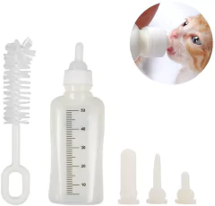 mamadera para perro o gato + accesorios