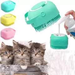 cepillo para bañar mascotas silicona - Beauty Make Up